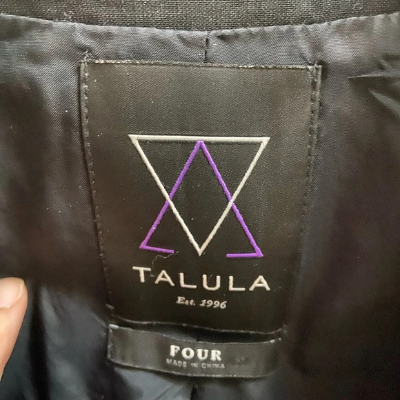 Aritzia Talula Exeter Boyfriend Blazer Sz 4 - Picture 11 of 16